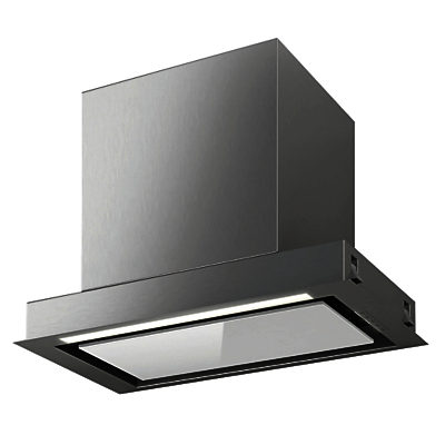 Elica Sleek 60cm Built-In Cooker Hood White Glass Elica Sleek 60cm Built-In Cooker Hood White Glass